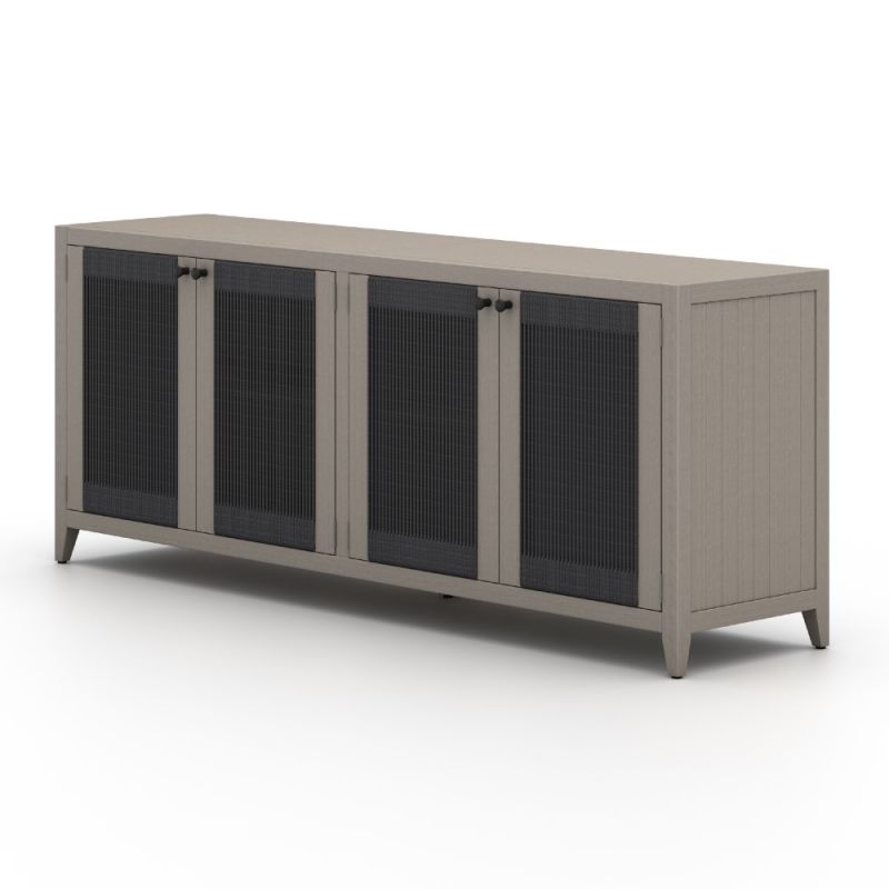 Four Hands - Solano Sherwood Outdoor Sideboard-Weather Grey -226945-002