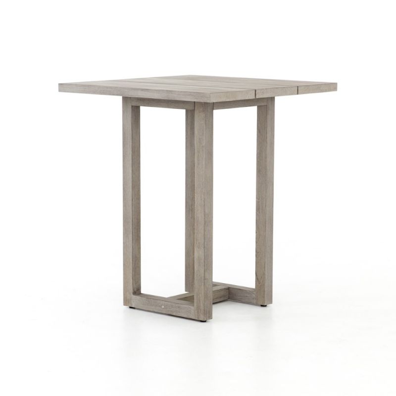 Four Hands - Stapleton Outdoor Bar Table - Grey - JSOL-023A