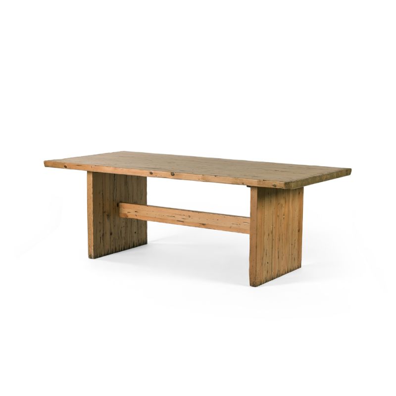 Four Hands - Tosa Dining Table - Weathered Pine - 229925-001