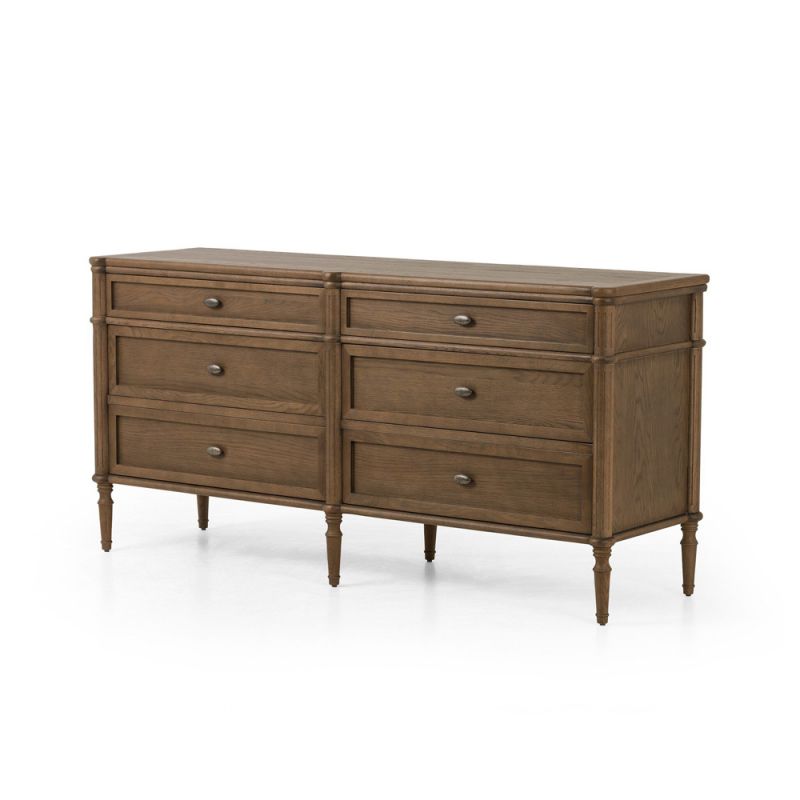 Four Hands - Toulouse 6 Drawer Dresser - Toasted Oak - 232861-001