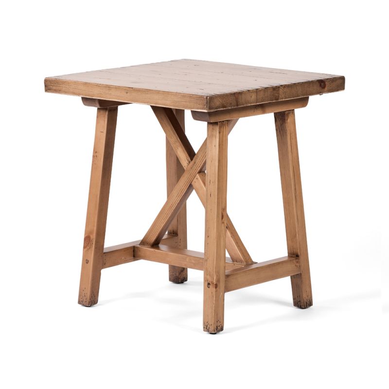 Four Hands - Trellis End Table - Waxed Pine - 229629-001