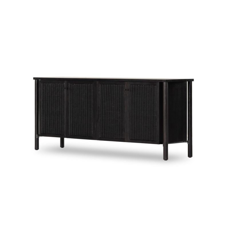 Four Hands - Veta Sideboard - Black Wash Mango - 230334-002