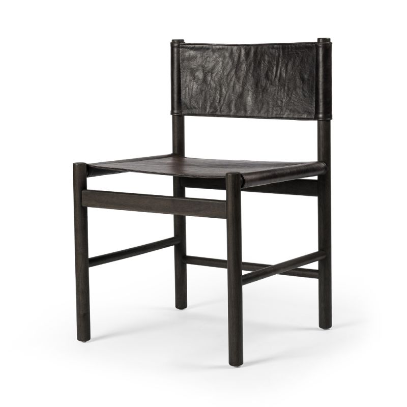 Four Hands - Westgate - Kena Dining Chair-Charcoal Parawood - 231883-004
