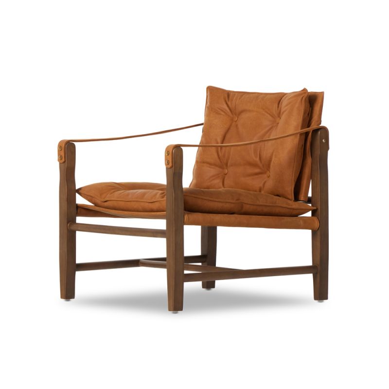 Four Hands - Westgate - Lenz Chair-Kennison Cognac - 230361-001