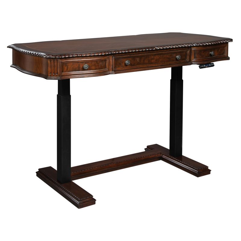 Hekman Furniture - Old World Walnut Burl - Adjustable Height Desk - 28499