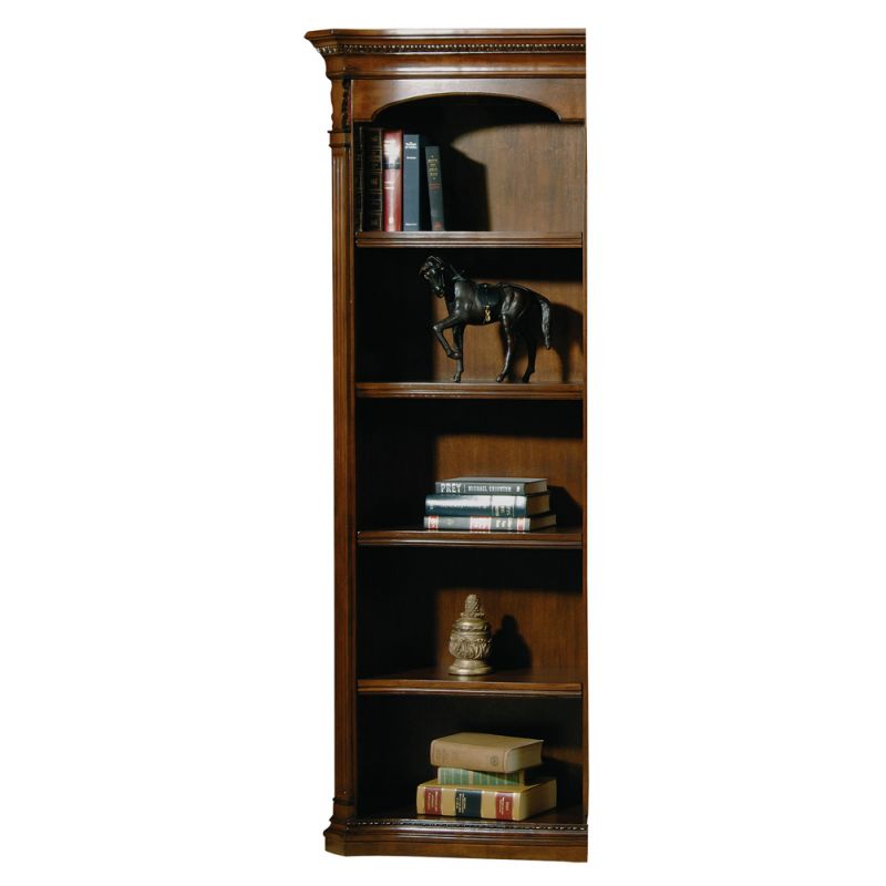 Hekman Furniture - Old World Walnut Burl - Executive Left Bookcase - 79166