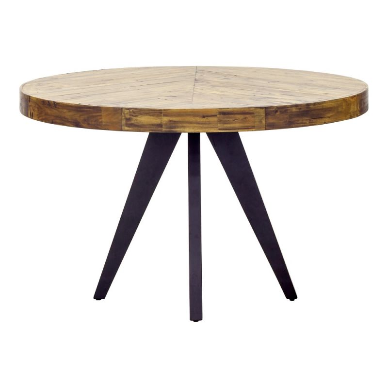 Henry & Mason - Clark Acacia Round Dining Table in Brown - ACA-849-BRO-DT-02