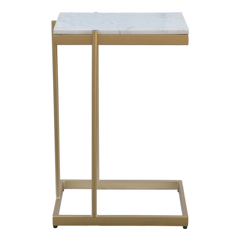 Henry & Mason - Thea Table with White Marble Top - THE-840-WHI-SD