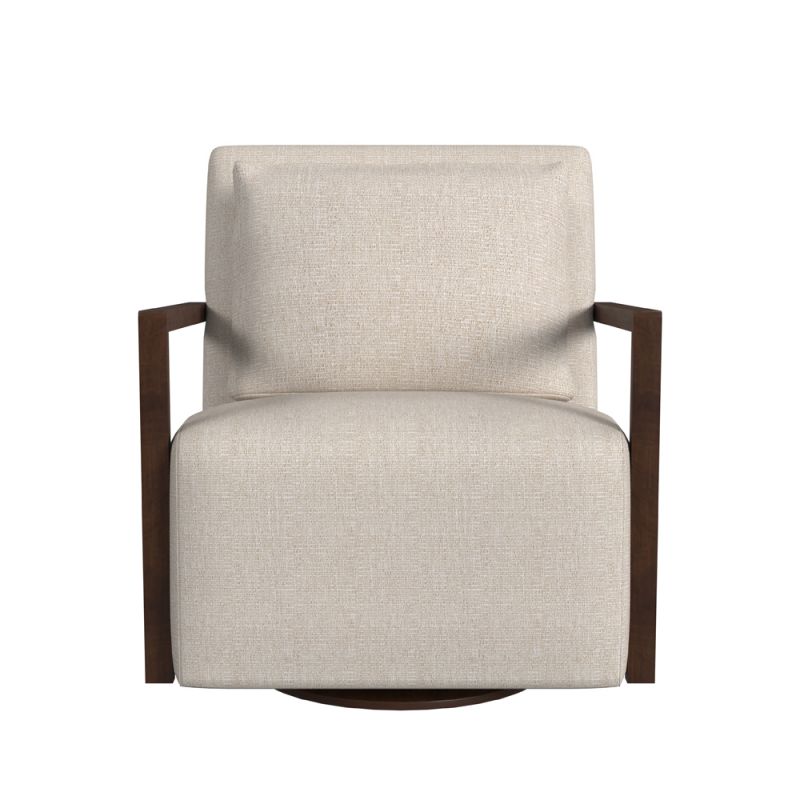 HF Custom - Creighton Exposed Wood Swivel Chair - 4143-400558-09-PALI