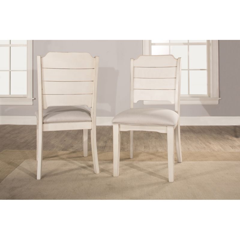 Hillsdale - Clarion Dining Chair In Sea White - (Set of 2) - 4542-802