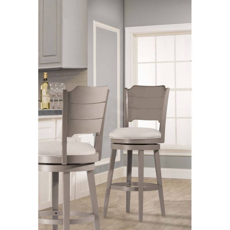 Clarion Swivel Counter Stool Distressed, Distressed Swivel Counter Stools