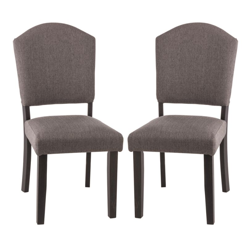 Hillsdale - Emerson Wood Parson Dining Chair, (Set of 2) Gray - 5925-802