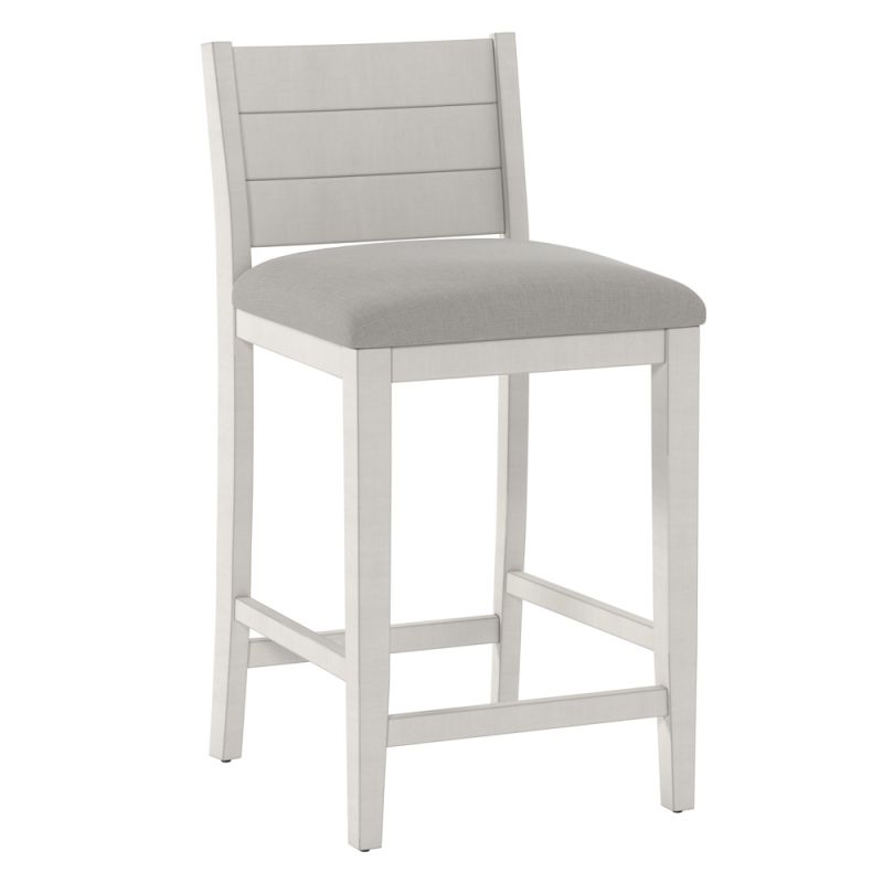 Hillsdale - Fowler Wood Counter Height Stool, Sea White - 5177-822