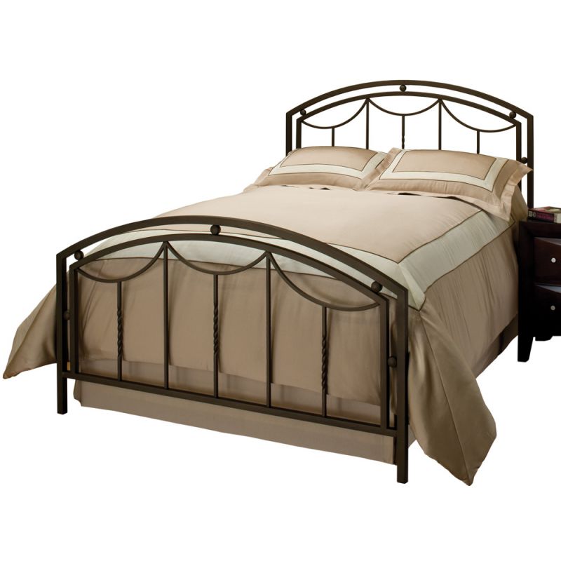 Hillsdale Furniture - Arlington Metal King Bed, Bronze - 1501BKR