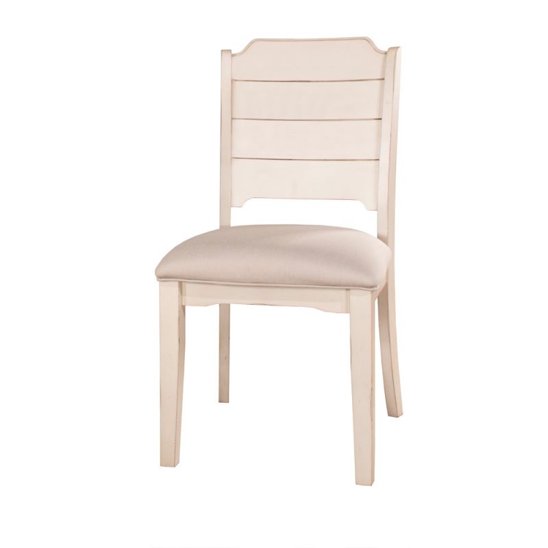 Hillsdale Furniture - Clarion Wood Dining Chair, Set of 2, Sea White - 4542-802