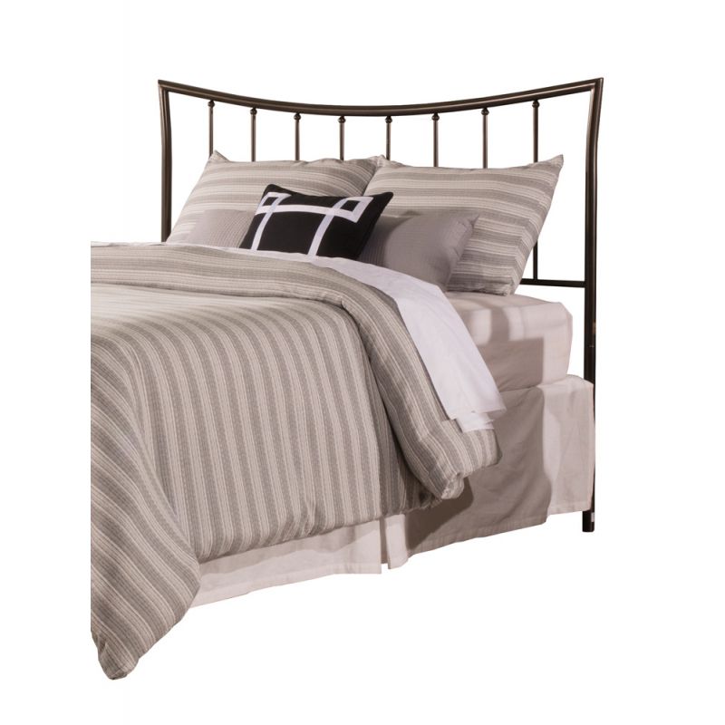 Hillsdale Furniture - Edgewood Full/Queen Headboard with Frame, Magnesium Pewter - 1333HFQR