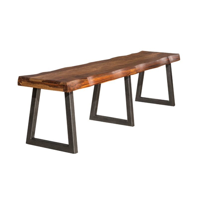 Hillsdale Furniture - Emerson Wood Bench, Natural Sheesham - 5674B