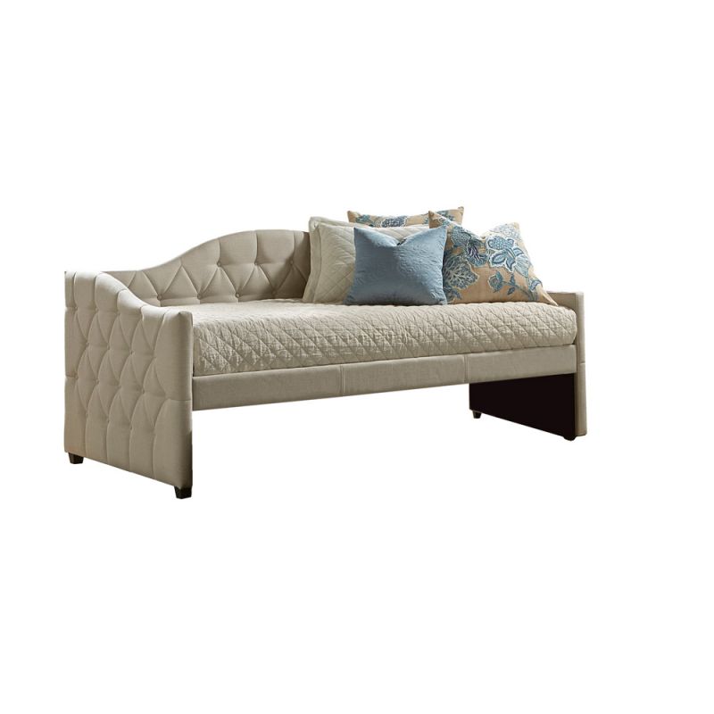 Hillsdale Furniture - Jamie Upholstered Twin Daybed, Cream - 1125DB