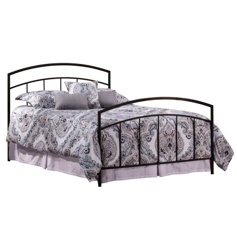 Hillsdale Furniture - Julien Queen Metal Bed, Textured Black - 1169BQR