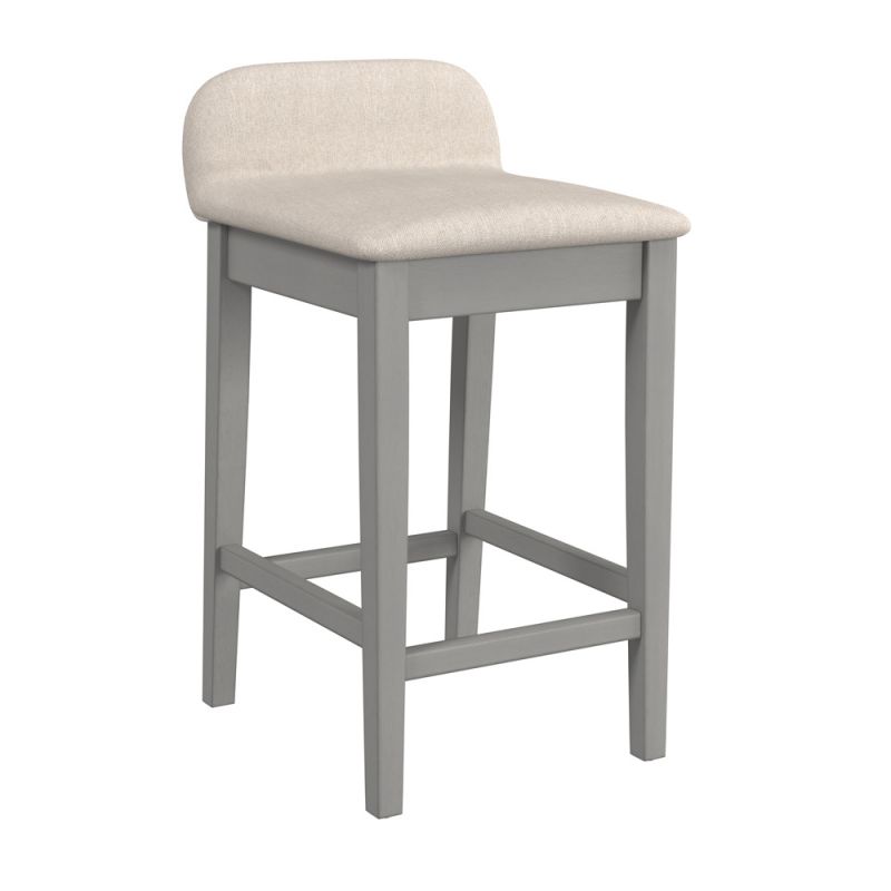 Hillsdale Furniture - Maydena Wood Counter Height Stool, Distressed Gray - 4741-826
