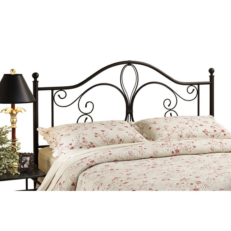 Hillsdale Furniture - Milwaukee King Metal Headboard with Frame, Antique Brown - 1014HKR