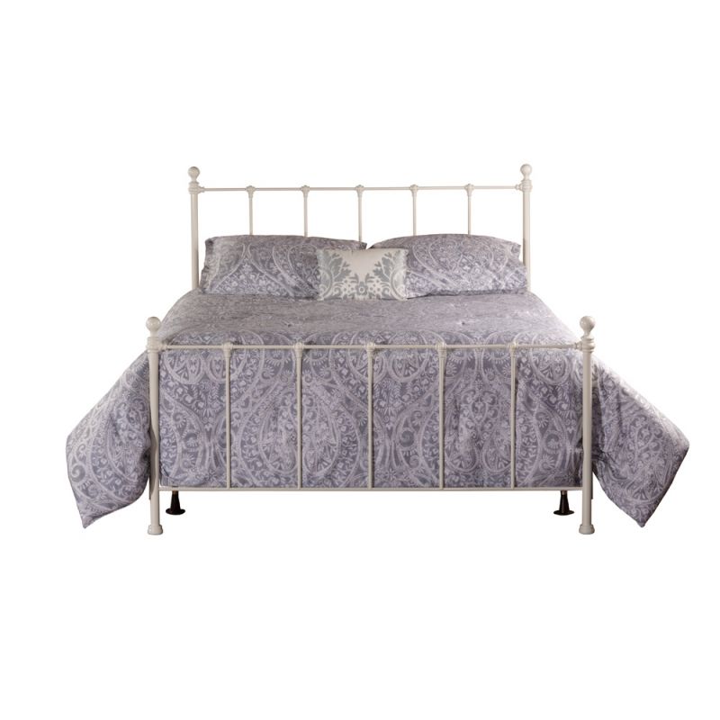 Hillsdale Furniture - Molly Queen Metal Bed, White - 1222BQR