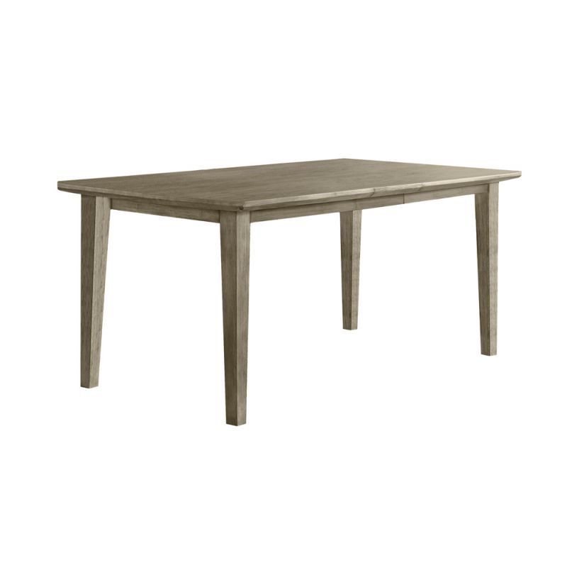 Hillsdale Furniture - Ocala Wood Rectangle Dining Table with Extension, Sandy Gray - 4838-814