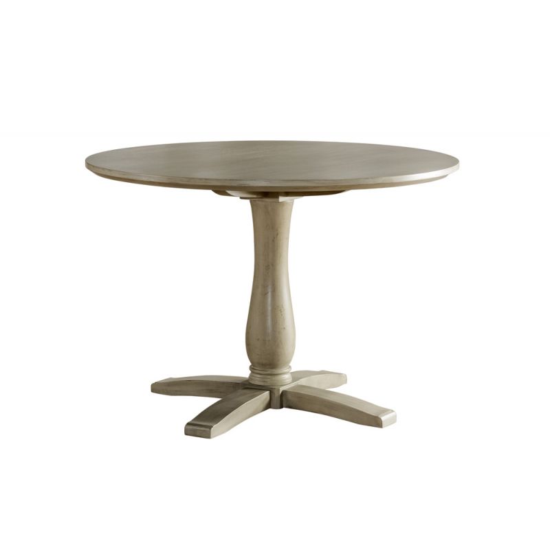 Hillsdale Furniture - Ocala Wood Round Dining Table, Sandy Gray - 4838DT