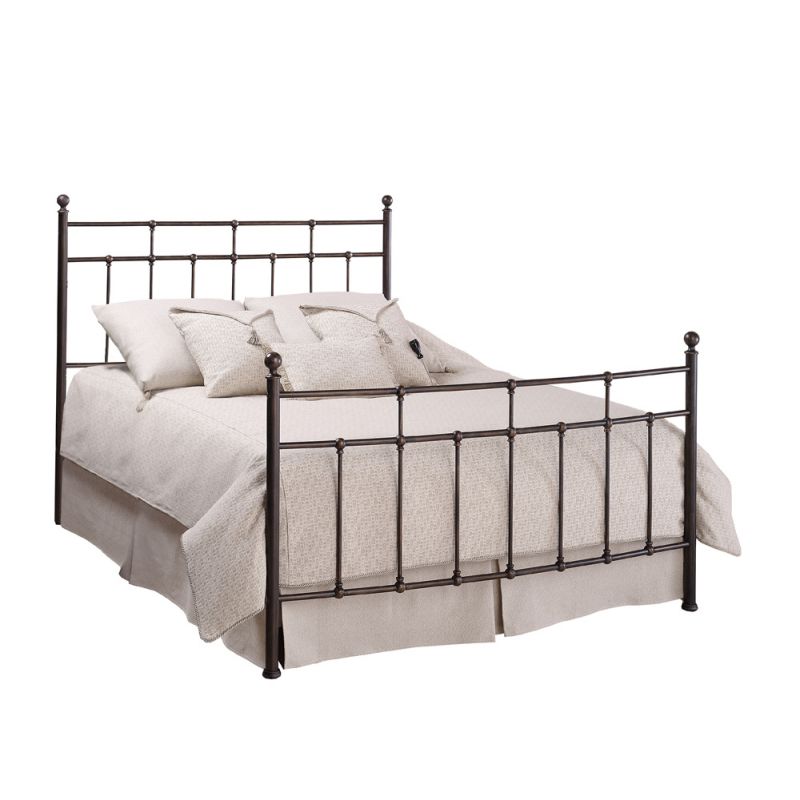 Hillsdale Furniture - Providence Full Metal Bed, Antique Bronze - 380BFR