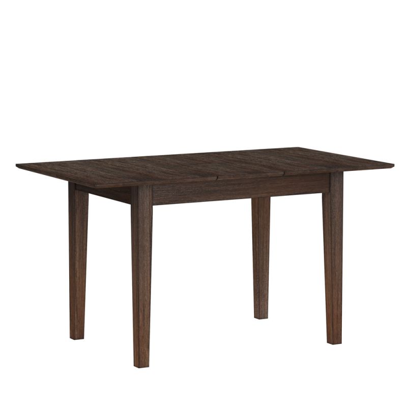 Hillsdale Furniture - Spencer Wood Dining Table, Dark Espresso Wire Brush - 5309-810