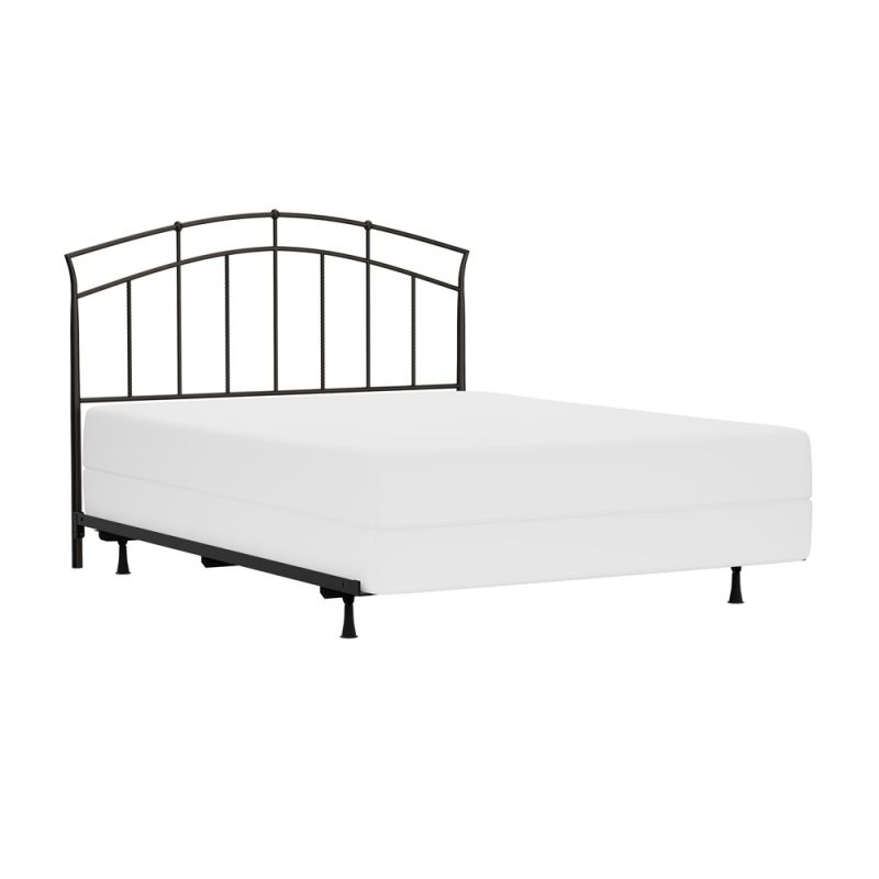 Hillsdale Furniture - Vancouver Metal Full/Queen Headboard with Frame, Antique Brown - 1024HFQR