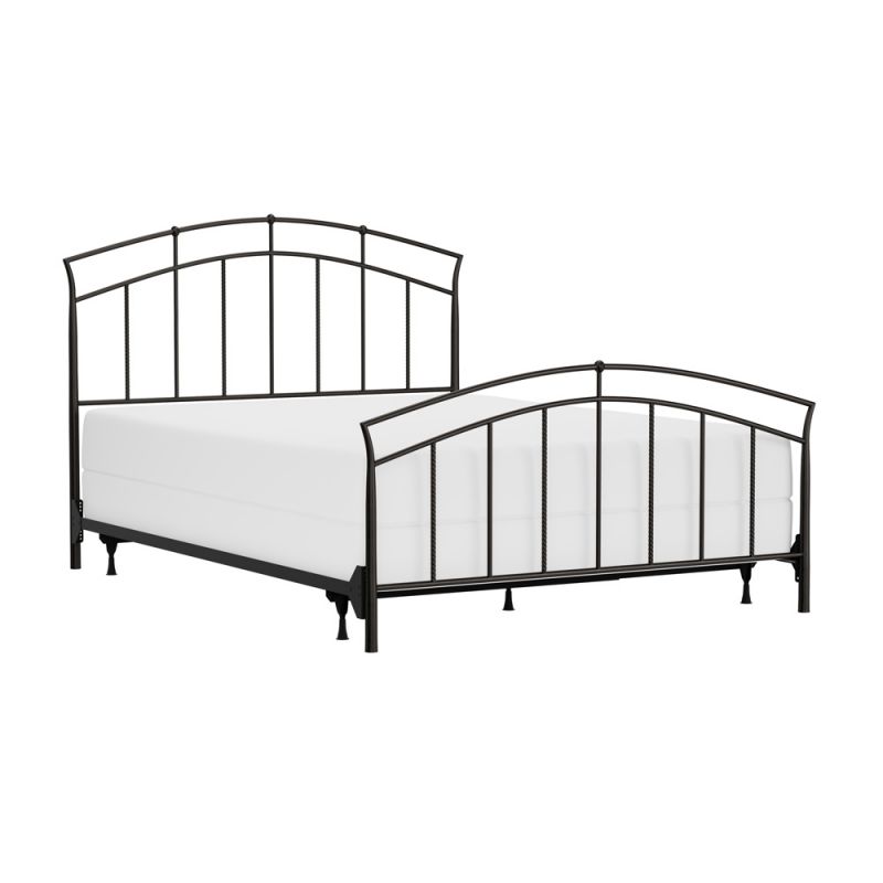 Hillsdale Furniture - Vancouver Metal Queen Bed, Antique Brown - 1024BQR