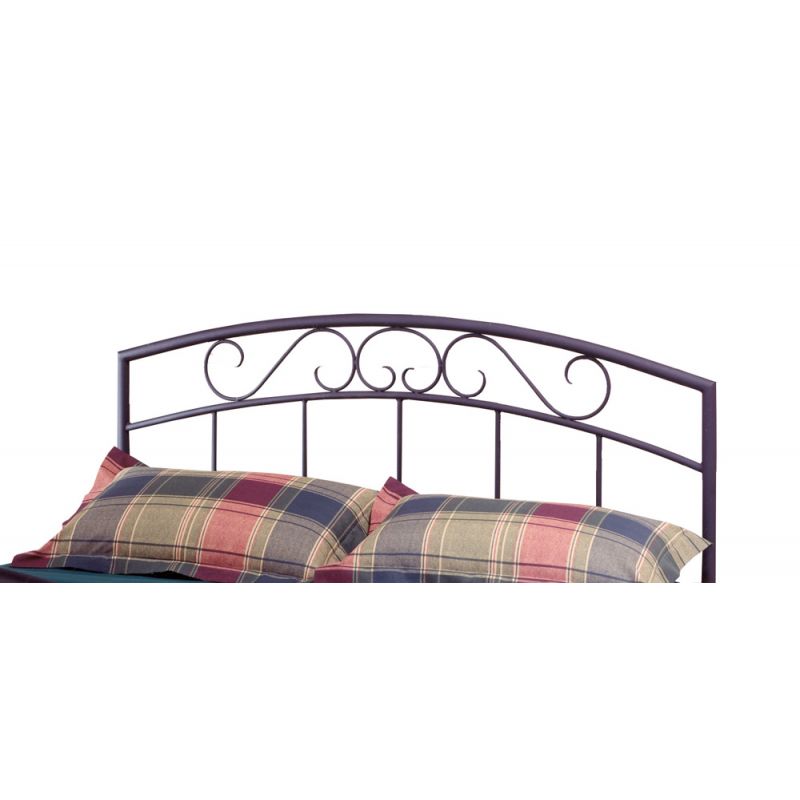 Hillsdale Furniture - Wendell Full/Queen Metal Headboard with Frame, Textured Black - 298HFQR