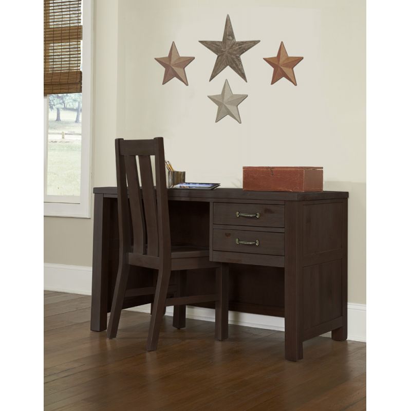 Hillsdale Kids and Teen - Highlands Wood Desk and Chair, Espresso - 11540NDC