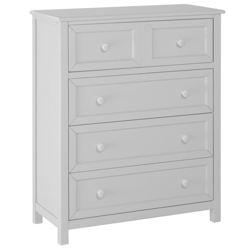 Hillsdale Kids and Teen - Schoolhouse 4.0 Wood 4 Drawer Chest, White - 2184-7515