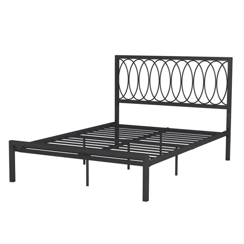 Hillsdale - Naomi Full Metal Bed, Gray - 2605-460