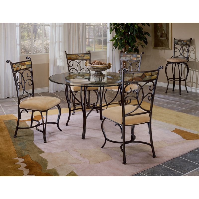 Hillsdale - Pompei 5 Piece Dining Set With Chairs - 4442DTBC
