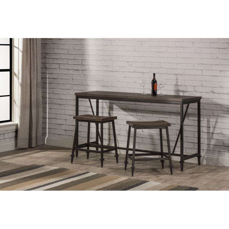 Hillsdale - Trevino 3 Piece Counter Height Table Bar Set - 4236CB
