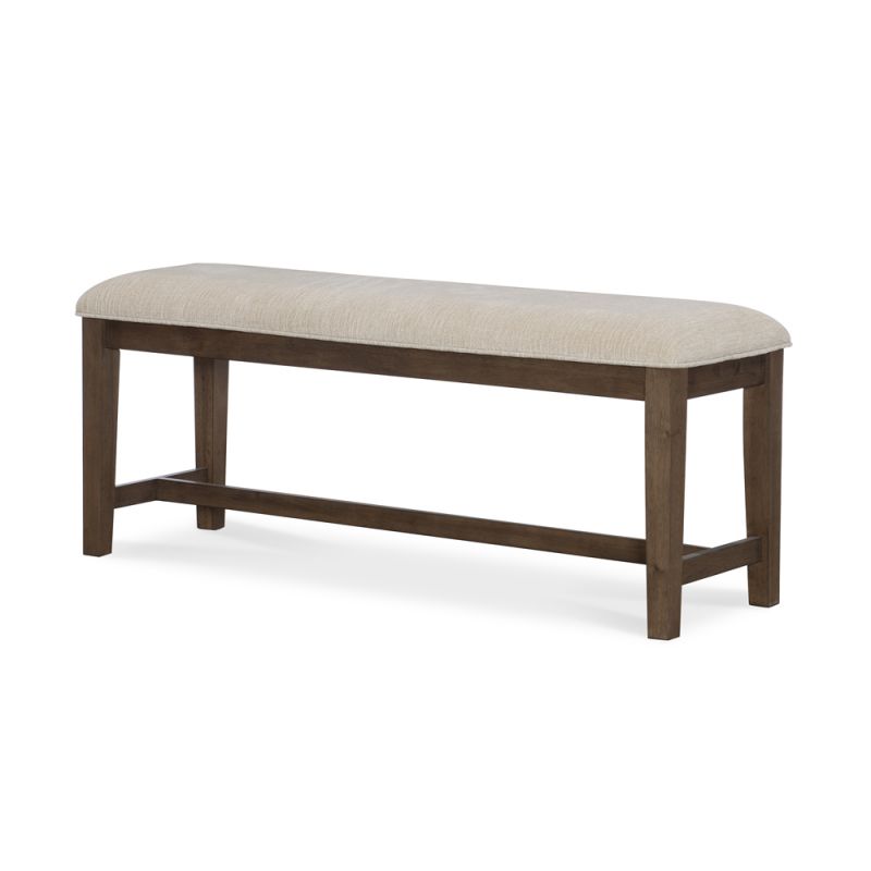 Home Furniture Outfitters - Bluffton Heights Brown Transitional Bench - HF2330-740