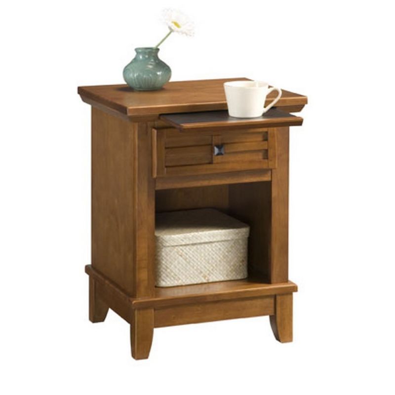 Homestyles Furniture - Arts & Crafts Brown Nightstand - 5180-42