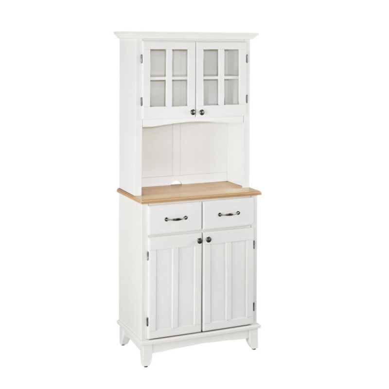 Homestyles Furniture - Buffet of Buffets White Server with Hutch - 5001-0021-12