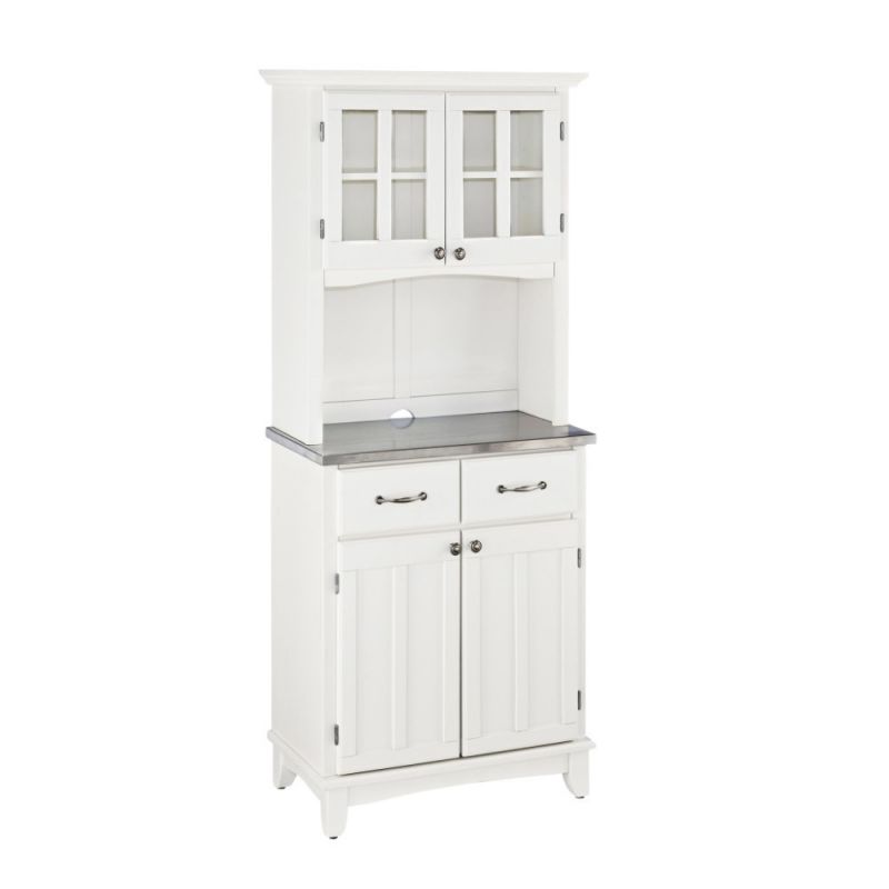 Homestyles Furniture - Buffet of Buffets White Server with Hutch - 5001-0023-22