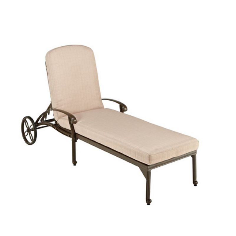 Homestyles Furniture - Capri Taupe Chaise Lounge - 6659-83