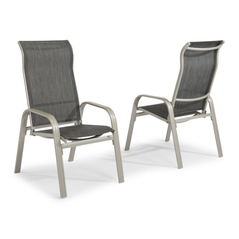 Homestyles Furniture - Captiva Gray Chair (Set of 2) - 6700-81