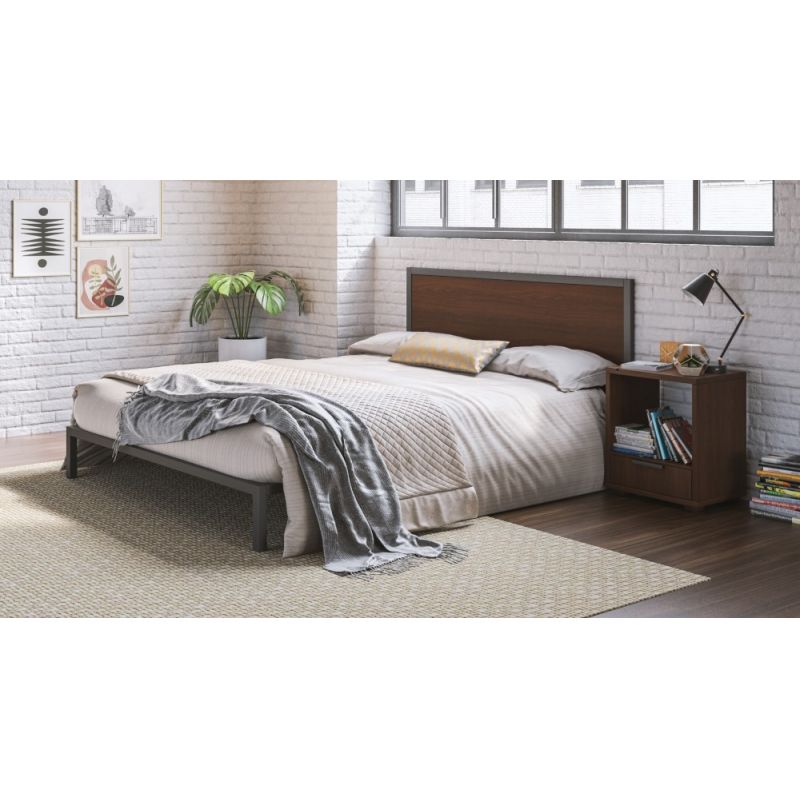 Homestyles Furniture - Merge Queen Bed with Nightstand - 5450-5013