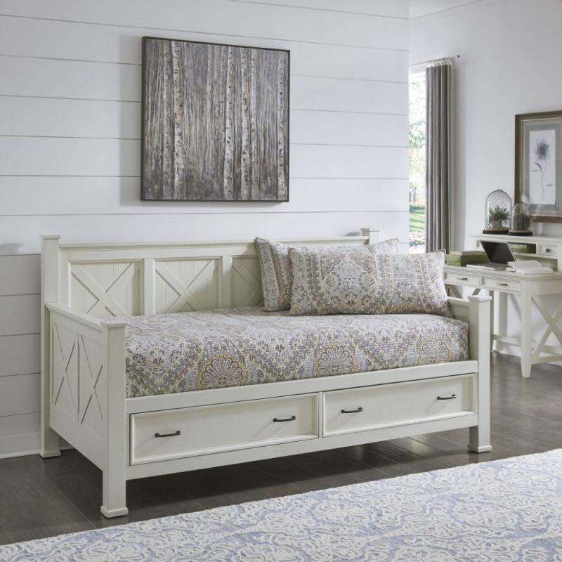 Homestyles Furniture - Seaside Lodge White Daybed - 5523-85