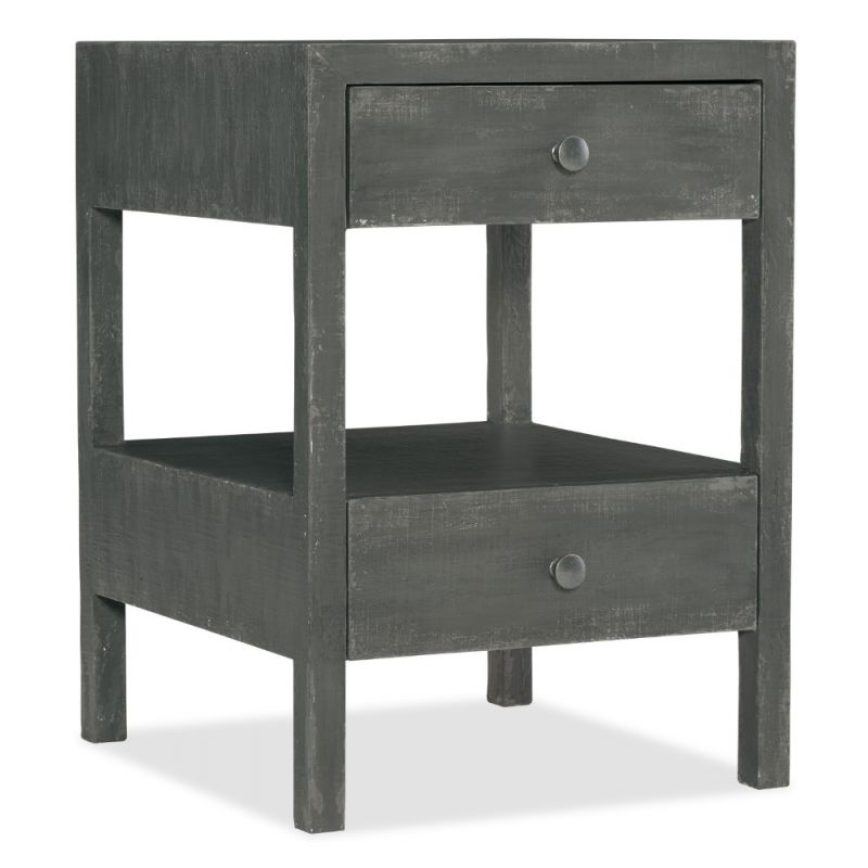 Hooker Furniture - Boheme Brussels Two-Drawer Nightstand - 5750-90115-BLU - CLOSEOUT