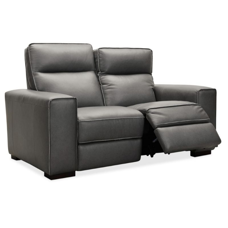 Hooker Furniture - Braeburn Leather Loveseat w/Power Recline Power Headrest - SS552-PH2-097 - CLOSEOUT