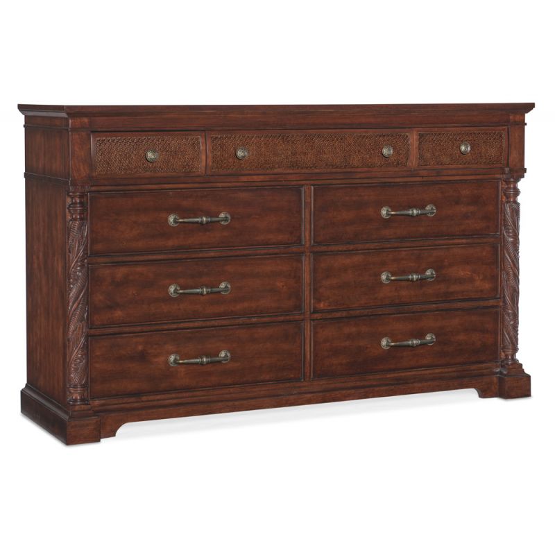 Hooker Furniture - Charleston Nine-Drawer Dresser - 6750-90302-85