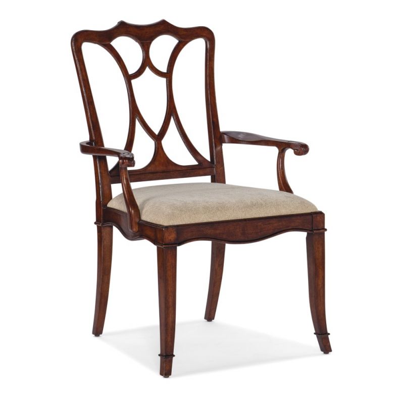Hooker Furniture - Charleston Upholstered Seat Arm Chair - 6750-75300-85